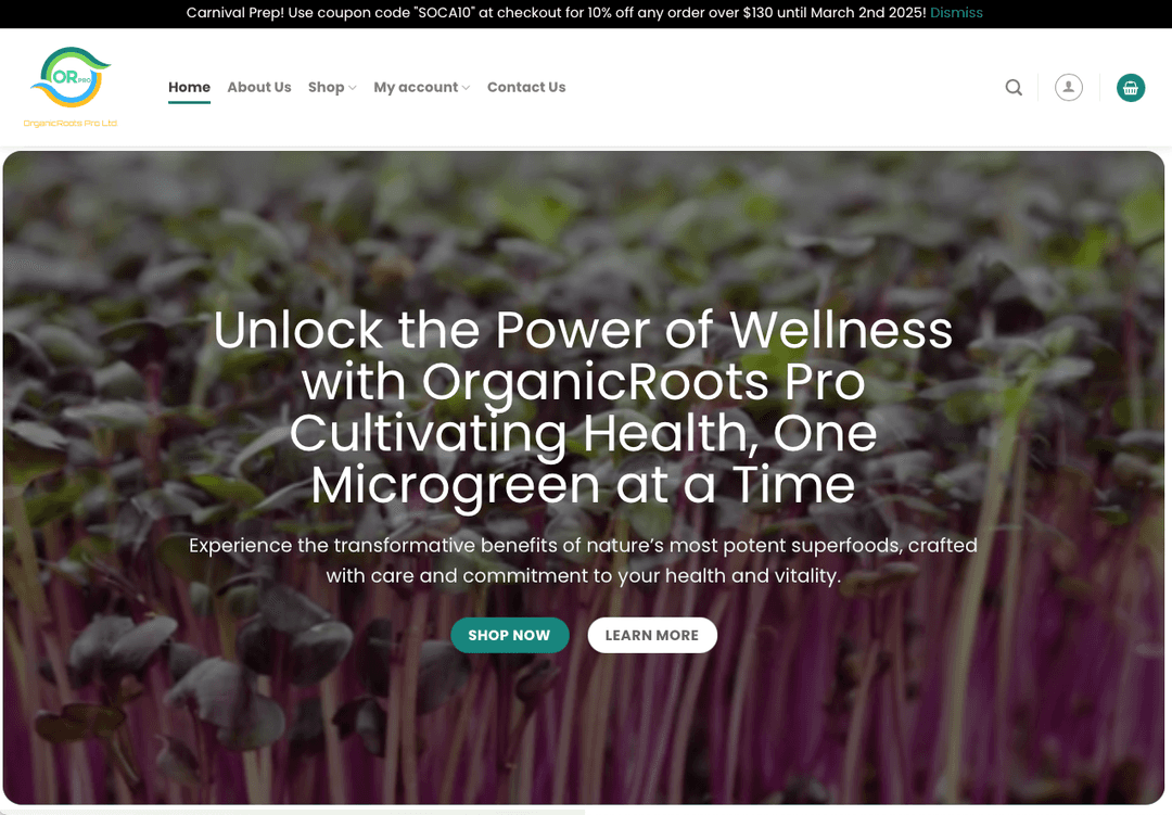 Organic Roots Products